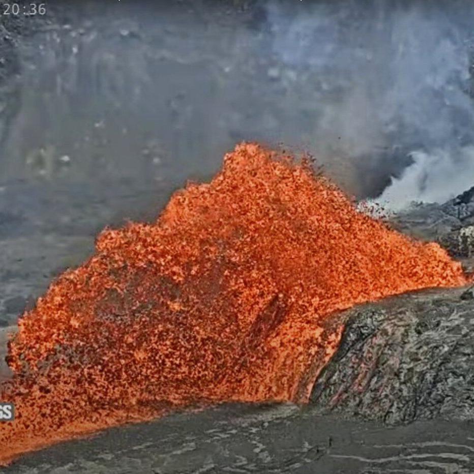 Kilauea's eruption is back as the Hawaii volcano shoots lava for the 31st time since December
